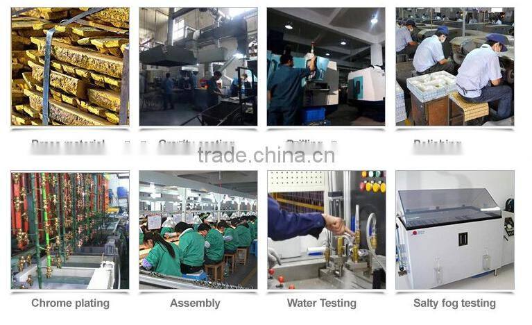 chromed zinc wash basin faucet