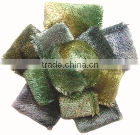 nylon single faced velvet ribbon velour webbing headband Hair band hair accessories christmas ribbon