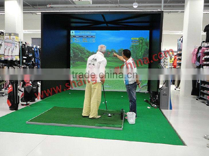 indoor golf simulator