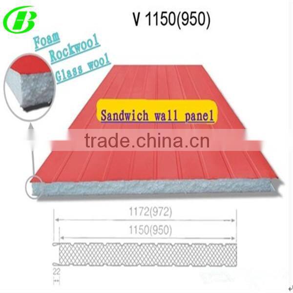 Rock wool sandwich panel