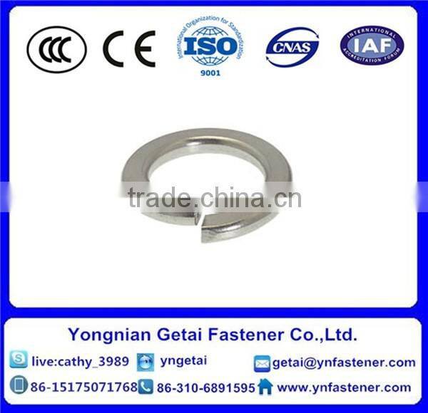 DIN 127 Spring Washer Zinc Plated