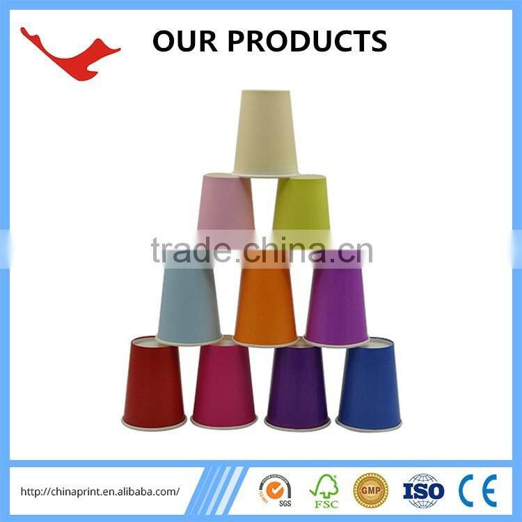 010 disposable paper tea cup with handle