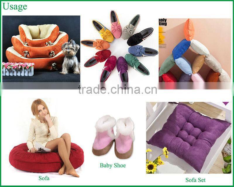 cheap polyester suede sofa fabrics