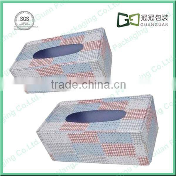 Eco-friendly collectiable Empty Tin Can Tissue Tin Box