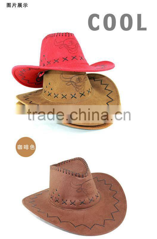 New 2015 Summer Spring Sun Hat Cowboy Hat Men and Women Outdoor Caps Fashion Cowboy 4 Colors
