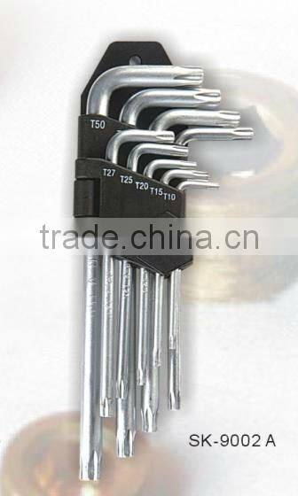 The Hot Sales and The Low Price TK9002 9PCS Tork Key Wrench/ Hand Tool