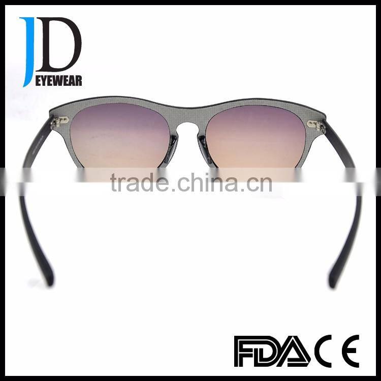 Custom Made Brown Lens Carbon Fiber Frames Sunglasses