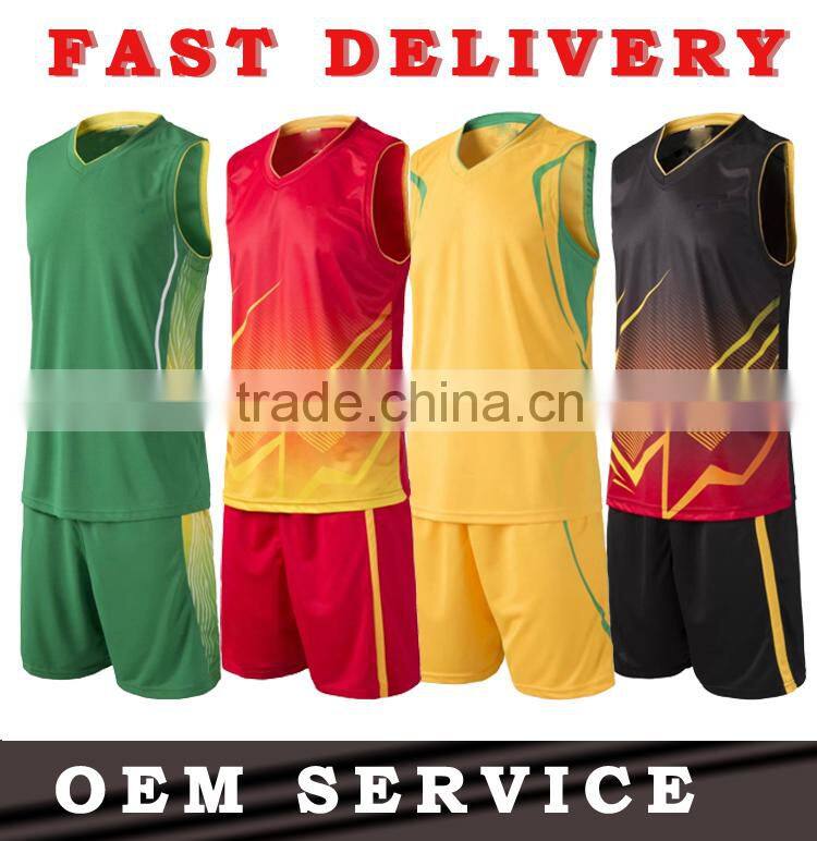 OEM custom made college sublimation basketball Jersey with number and logo