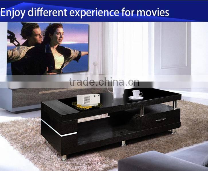 New mini projector UC30 mobile power supply power 1080p support lcd projector movie projector new mini 150lumens projector