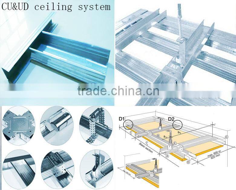 gypsum Drywall metal steel stud