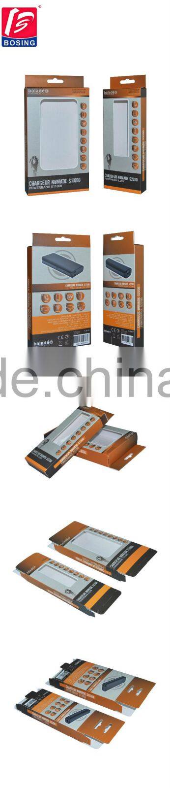 charger packaging box with hook