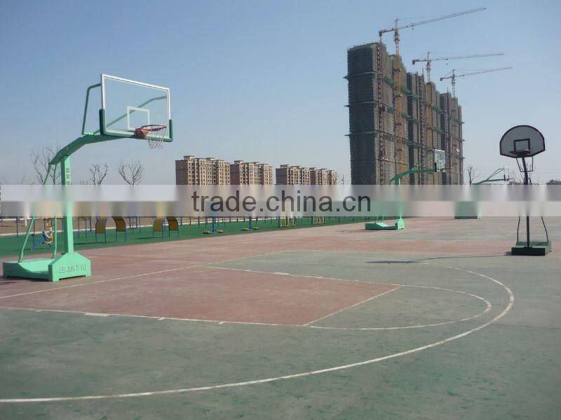 basketball field we building