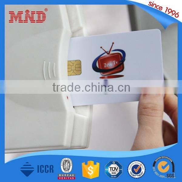 MDC15 CMYK offset printing chip FM4442 smart contact card