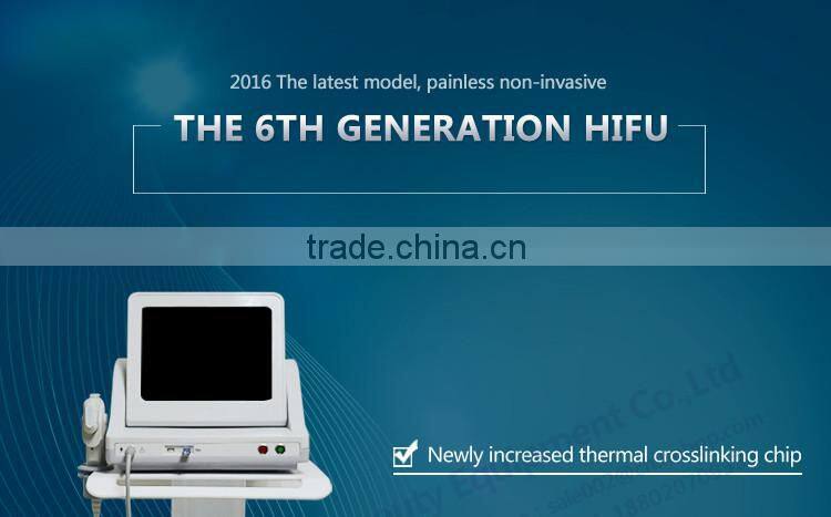 No bleeding face lifting machine home hifu treatment