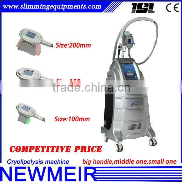 3 treatment handle weight loss cryolipolysis fat freezer