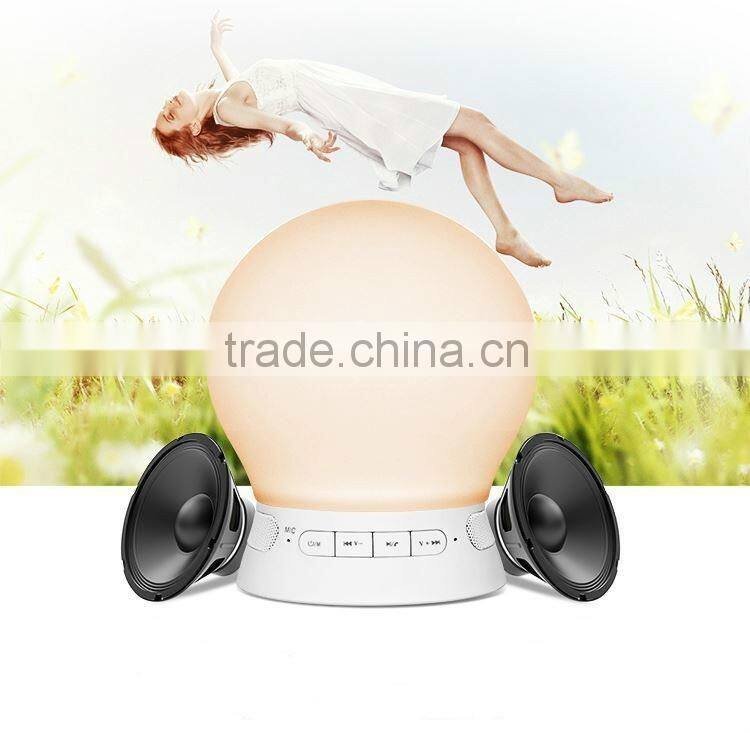 Sunrise Wake Up Light APP Play music Alarm Clock With FM Radio and Nature sound