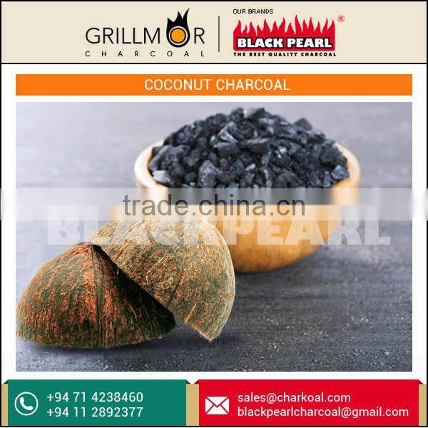100% Natural Coconut Shell Charcoal Granules
