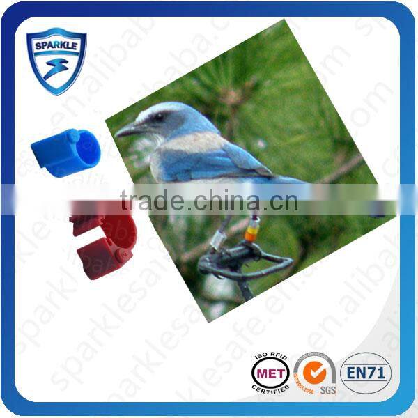 RFID hf/uhf pigeon foot ring tag , chicken foot ring tag