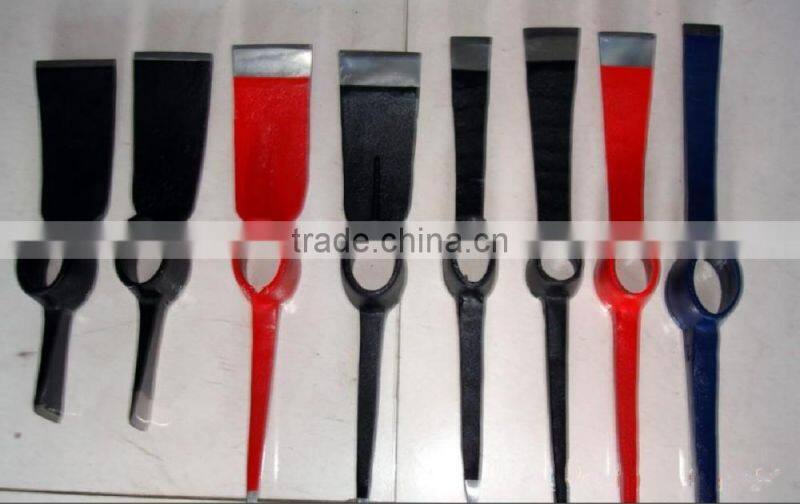Steel gardenting tools rolling forged pickaxe P405 with a good price