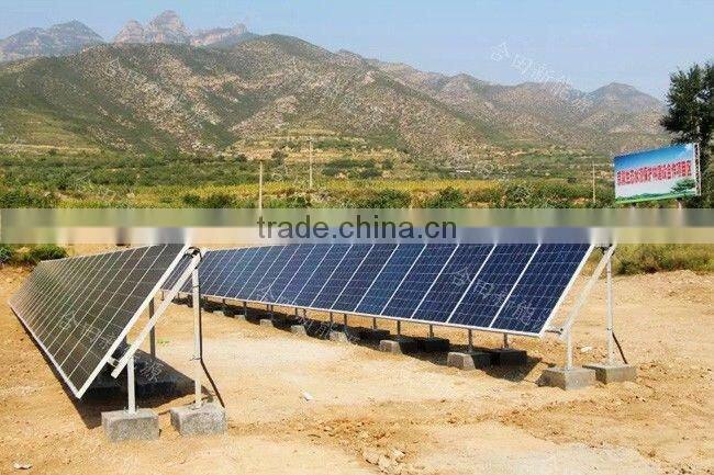 3HP DC/AC Solar Pumping Inverter 3kw~7.5kw, IP65 protection, with Generator or Utility Grid as Complement