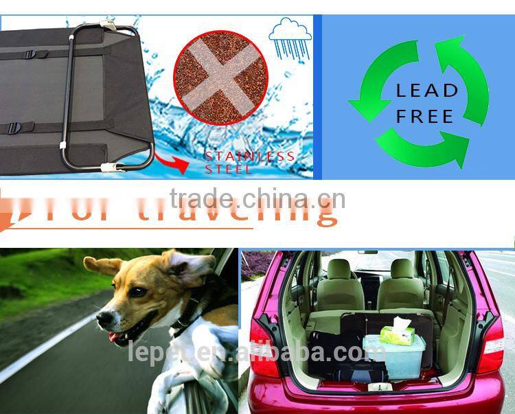 Easy assemble metal elevated waterproof foldable dog beds