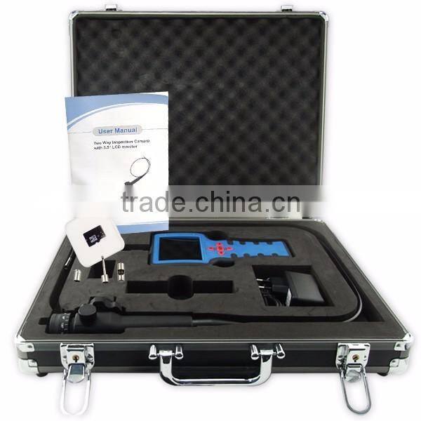 Industrial Rotation 1Meter 1M Borescope Endoscope/ Snake Scope 5.5mm Diameter Video Inspection Camera + 6x Magnification