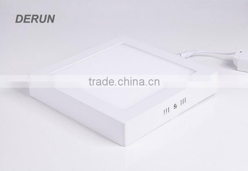 86V 265V Suare Surface Mounted LED Panel Light 6W 12W 18W 24W 2700K 4200K 6500K