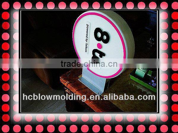 OEM Blow Molding plastic advertising lamp box advertising light boxes for sale