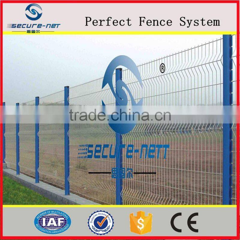 2015 popular welded wire mesh fence used wrought iron fencing for sale