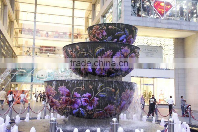 Beautiful ceramic water fountain