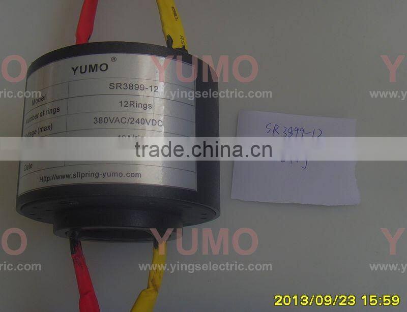 SR3899-12 through bore slip ring 12 rings