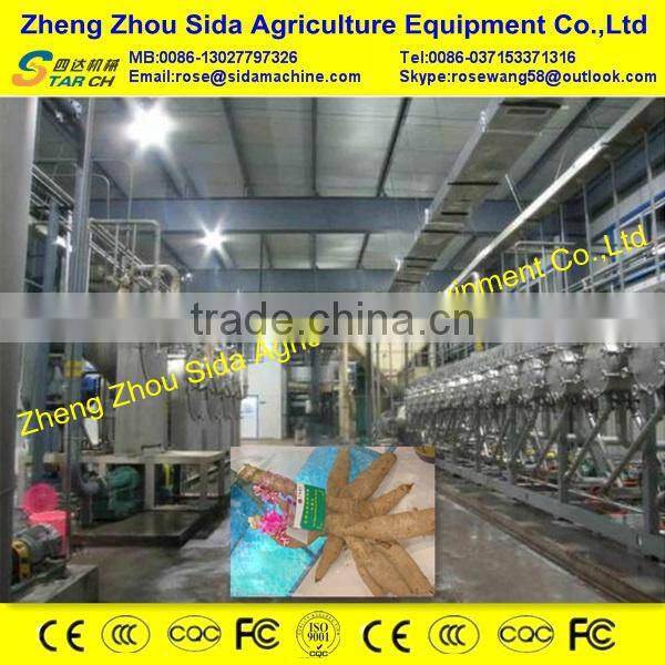 Iso certificate full automatic potato starch processing machine