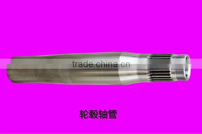 Wheel shaft tube, axle tube