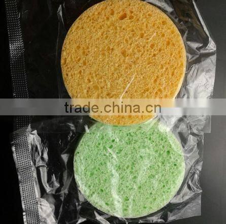 2015 Hotsale Round Face Cleaning Sponge Puff