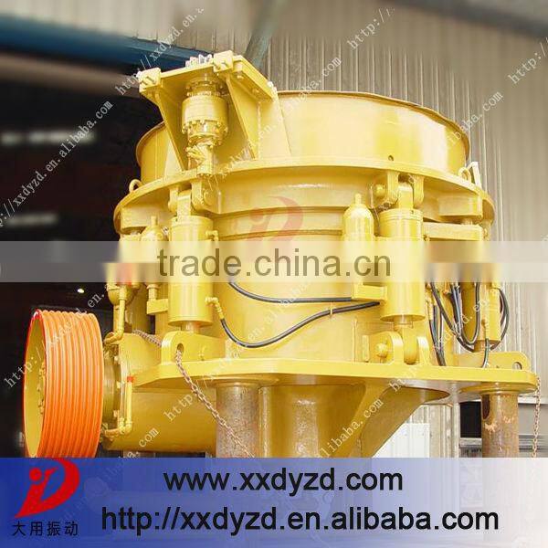 China new type gold ore cone breaker machine