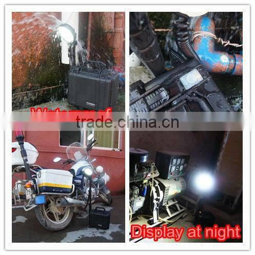 For extreme durability LED Work Light stand Model RLS-24W portable police searchlight