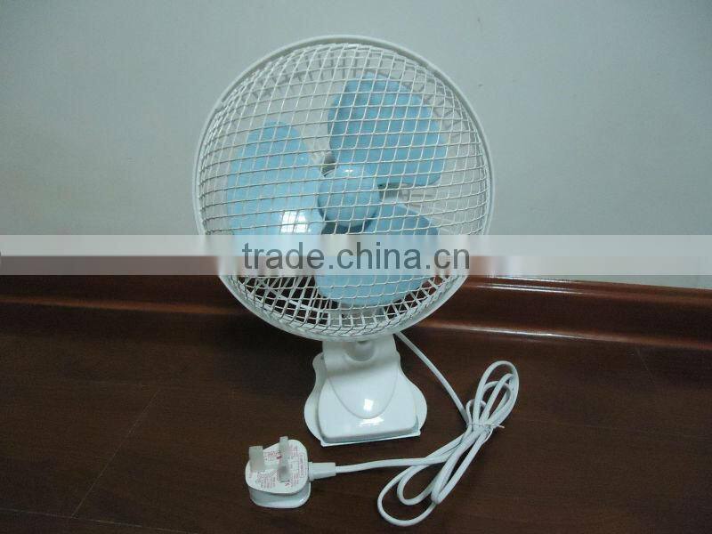 8inch table clip on fan for Hydroponic grow room ventilation