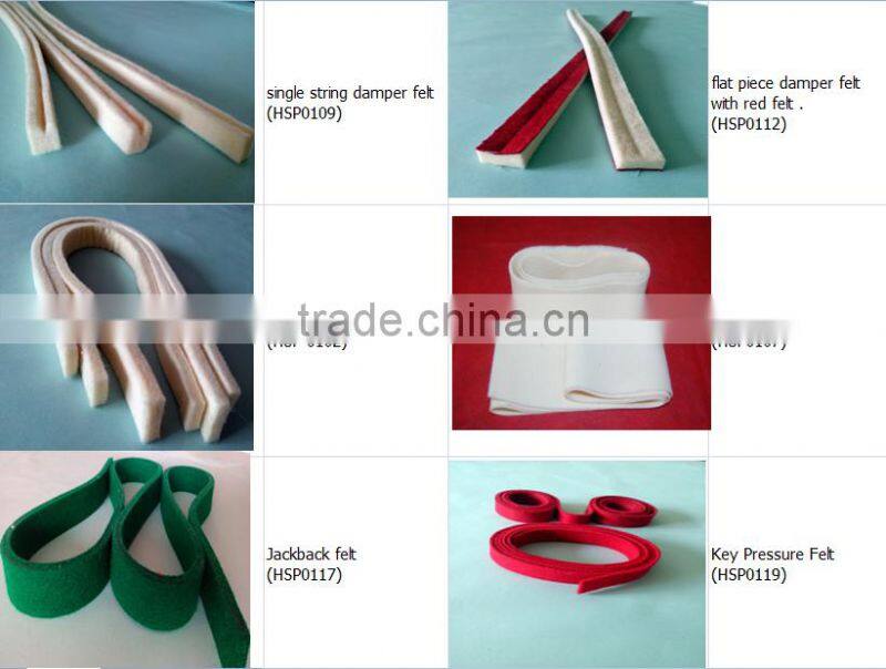 china factory supply piano keyboard felt