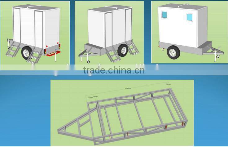 portable trailer chemical toilet price