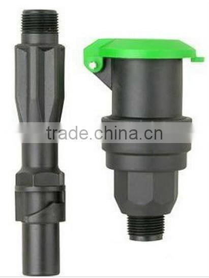 Plastic Water Valves 1" Water Irrigation Quick Coupling Intake Valve