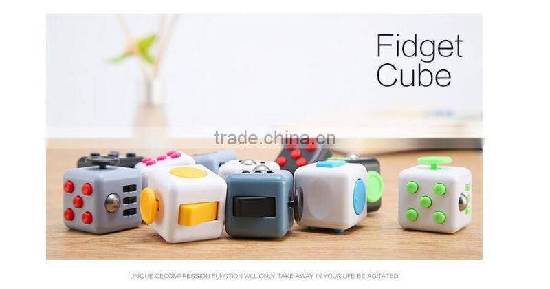 2017 New product EDC Fidget Spinner Toy Hand Toy Alloy Fidget Finger Spinner /Fidget cube