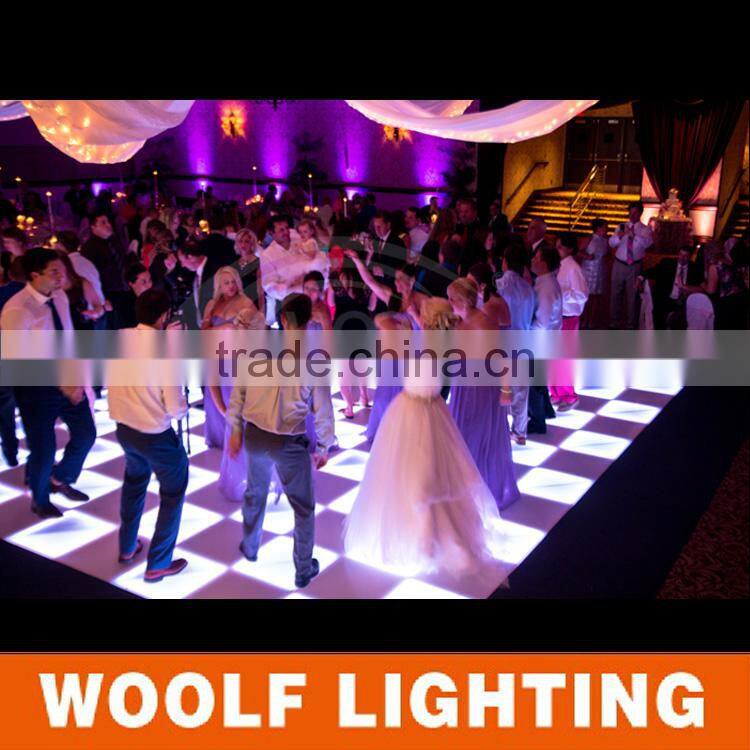 2016 Hot sales LED disco video LED illuminated dance floor