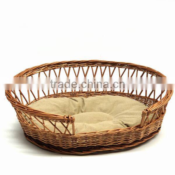 100%handmade Exquisite pet bicycle basket