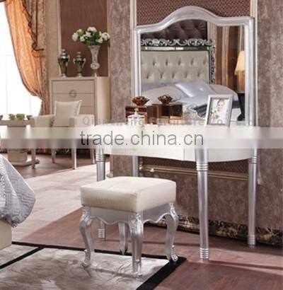 2017 New design Modern leather bed room furniture bedroom set bed