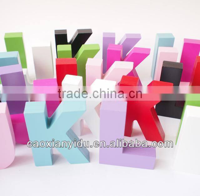 Wooden Letter for sale ,home decorative signs,small wood letters for crafts