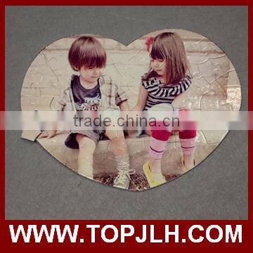 wholesale Custom Paper Sublimation Blank Printable Jigsaw Puzzle for printing