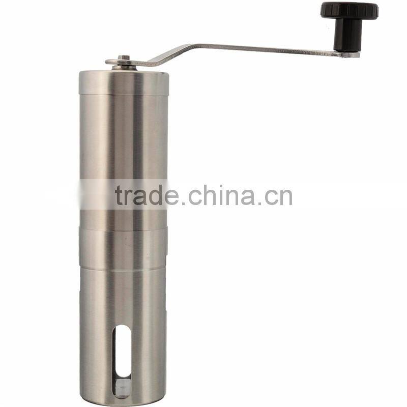 High quality free sample of WS- IS077 Manual Stainless Steel Coffee Grinder