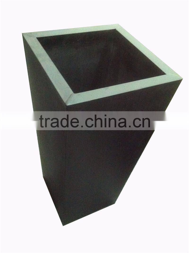 Home garden deco 20cm to 200 cm hight fiberglass or plastic christmas flower and large tree pots EHP1501 1405