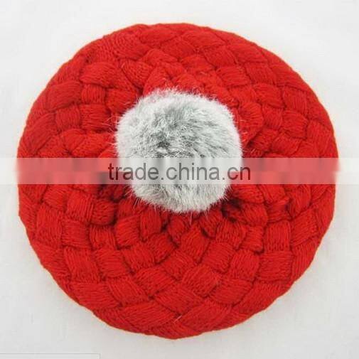 Baby Hat Kids Baby Photo Props Beanie Faux Rabbit Fur Gorros Bebes Crochet Beanie Toddler Cap