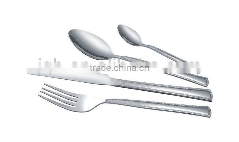 Stainless Steel Knife Spoon And Fork Tableware Set